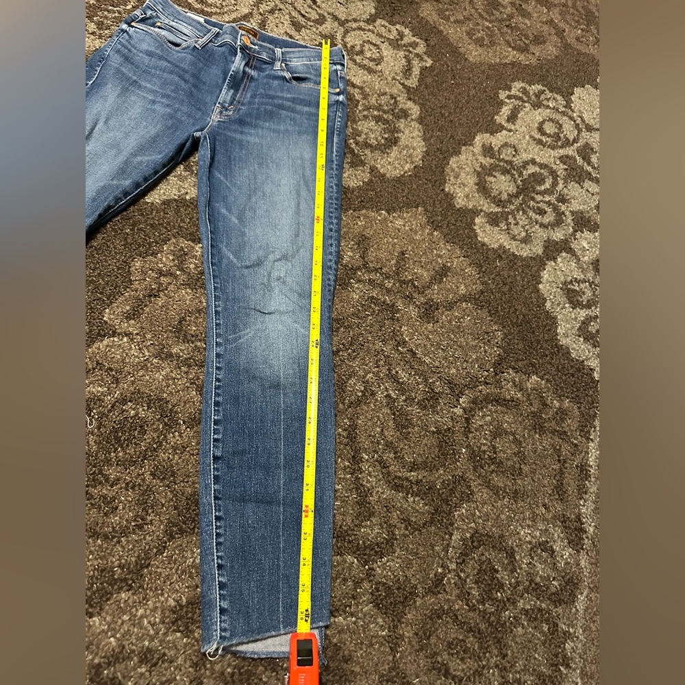 MOTHER ankle Women Blue Jeans - Picture 4 of 15